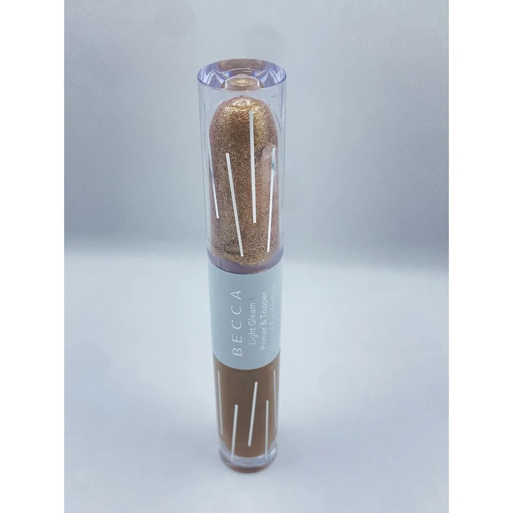 Becca Cosmetics Light Gleam Primer & Topper Liquid Eyeshadow -Golden Hour- NWOB